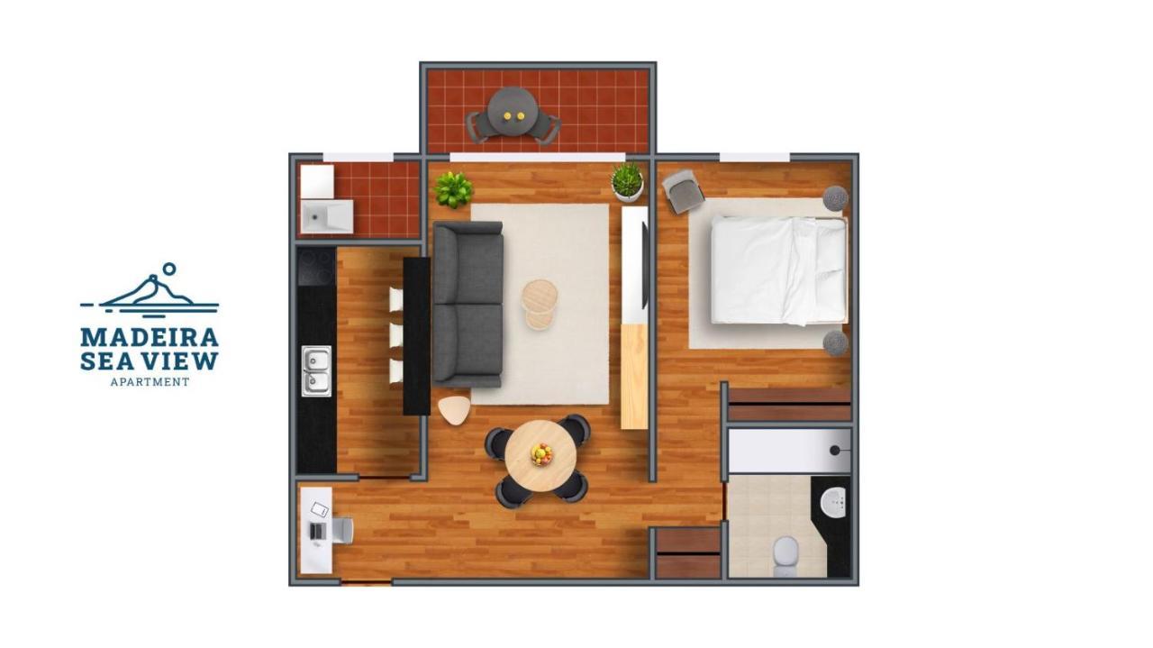 Madeira Sea View Apartment Канису Экстерьер фото
